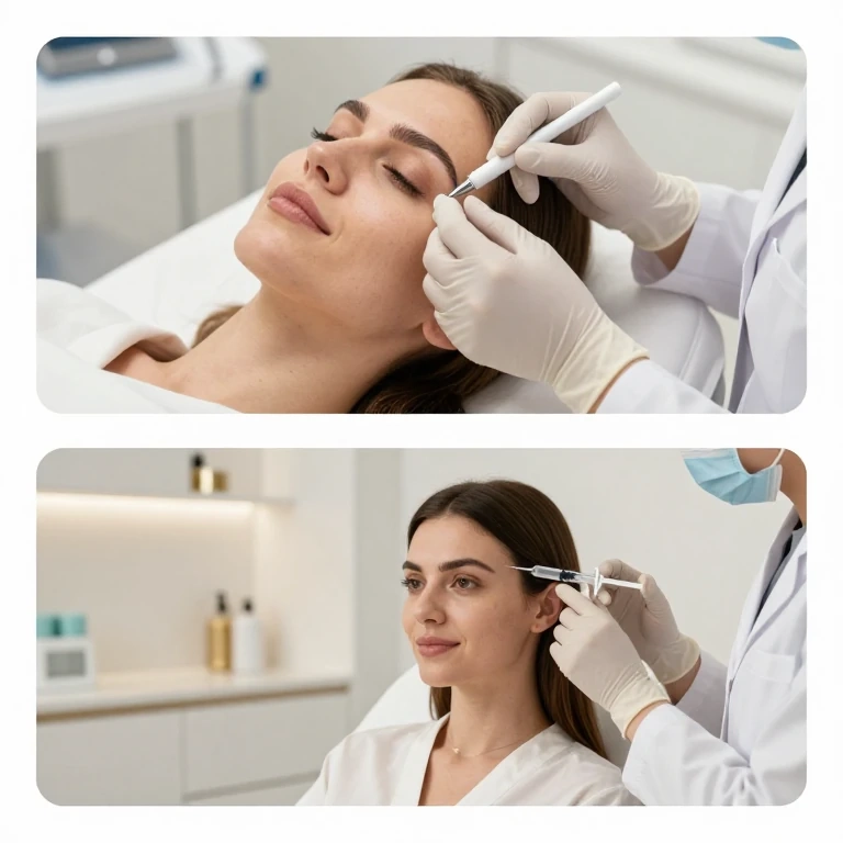 تزریق فیلر زیر چشم و شقیقه